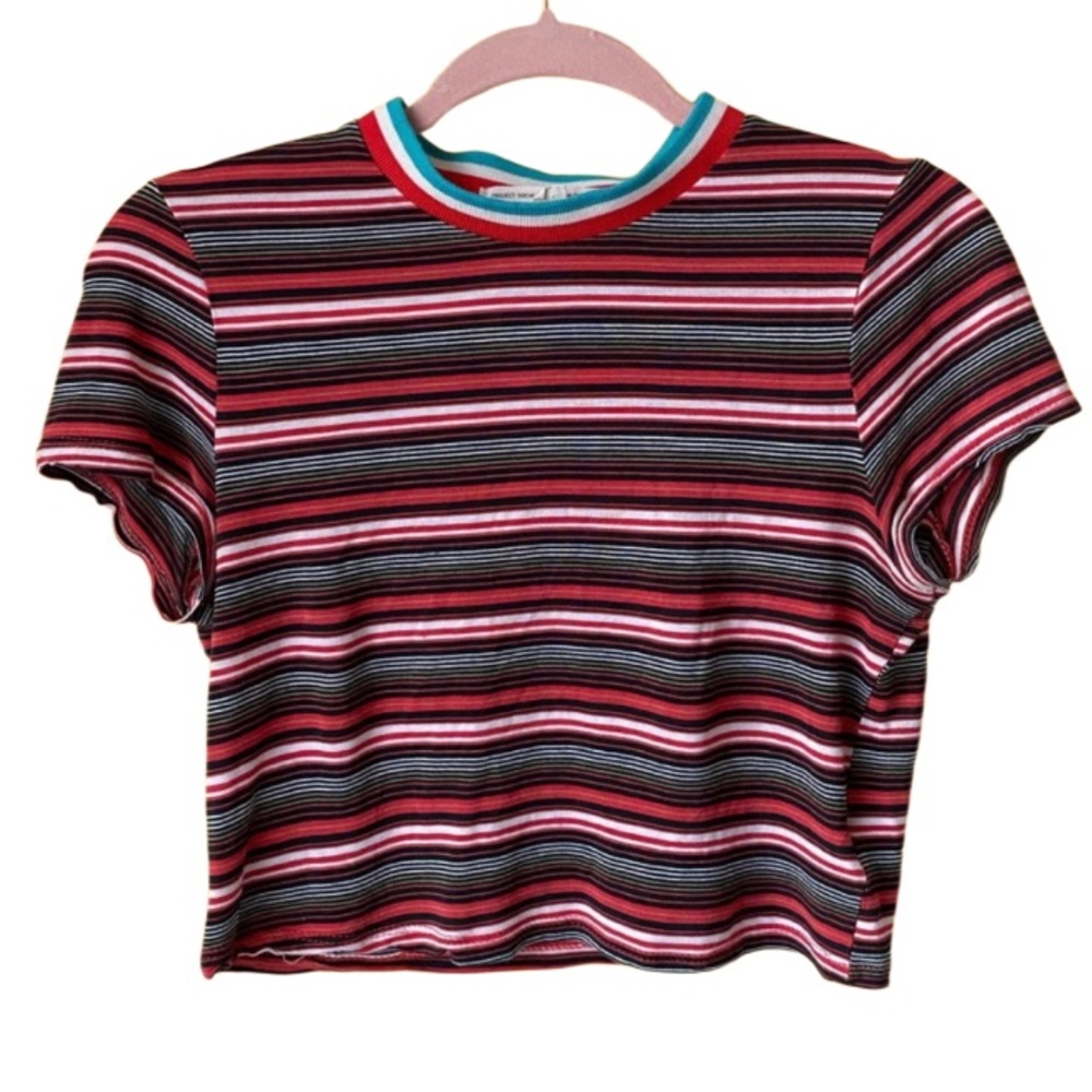 Urban Outfitters Striped Crop Top